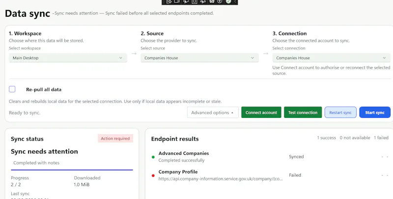 Datplan DataPull screenshot 4