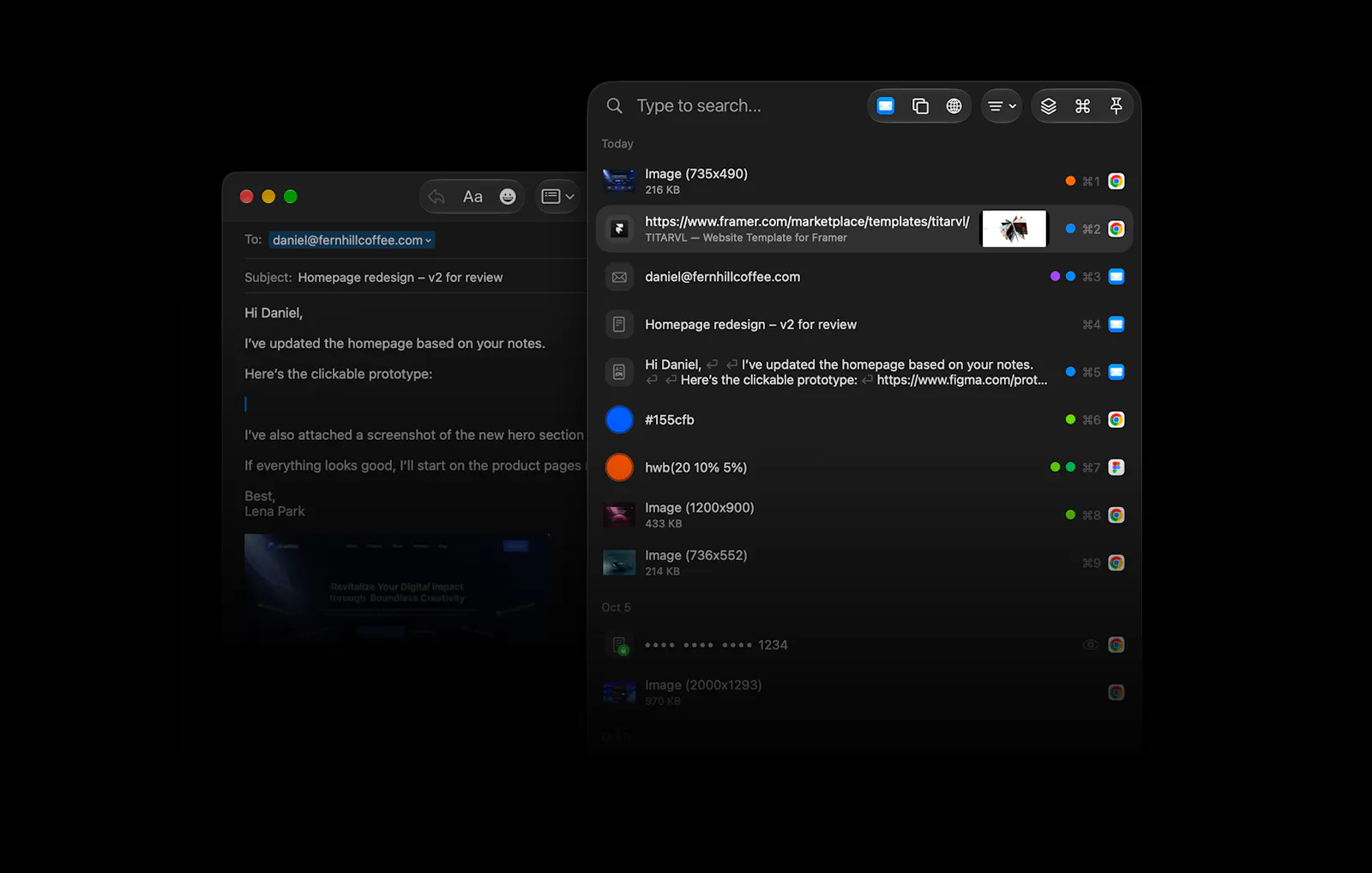 ClipBook 2 screenshot 2