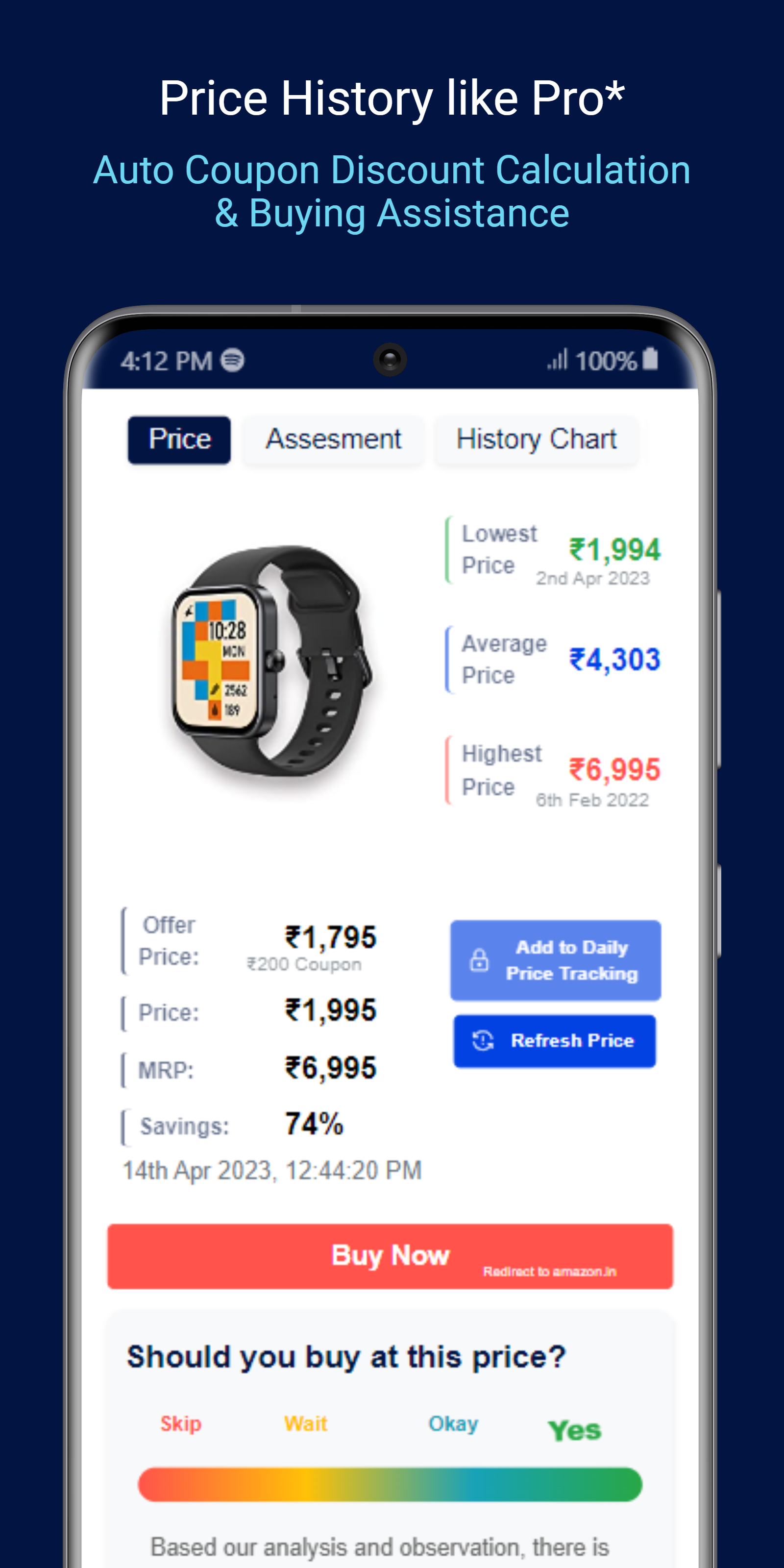Price History- Chart & Tracker media 2