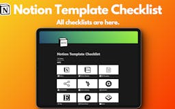 Notion Template Checklist media 2
