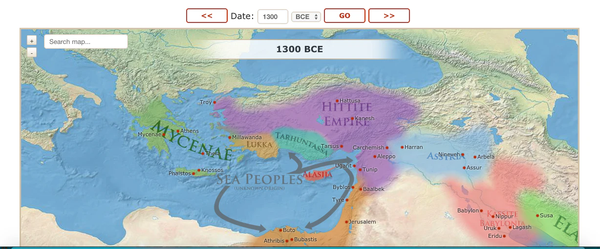 Map of the Ancient World