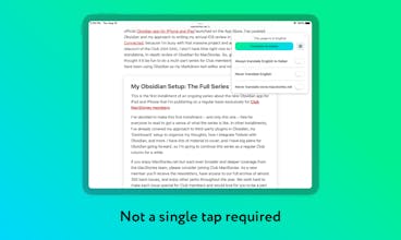 Mate Translate iOS Safari Extension gallery image