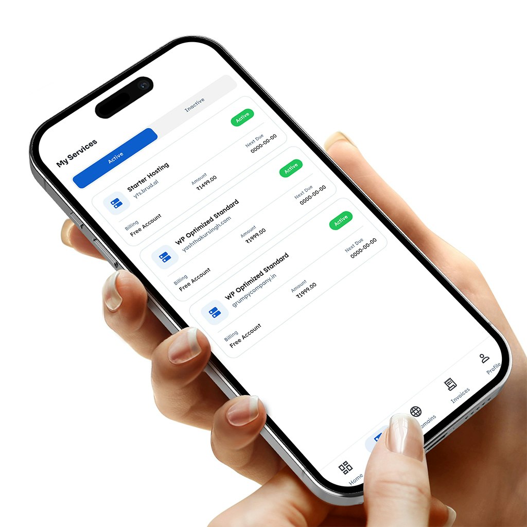WHMCS Client Area App for Android & iOS gallery image