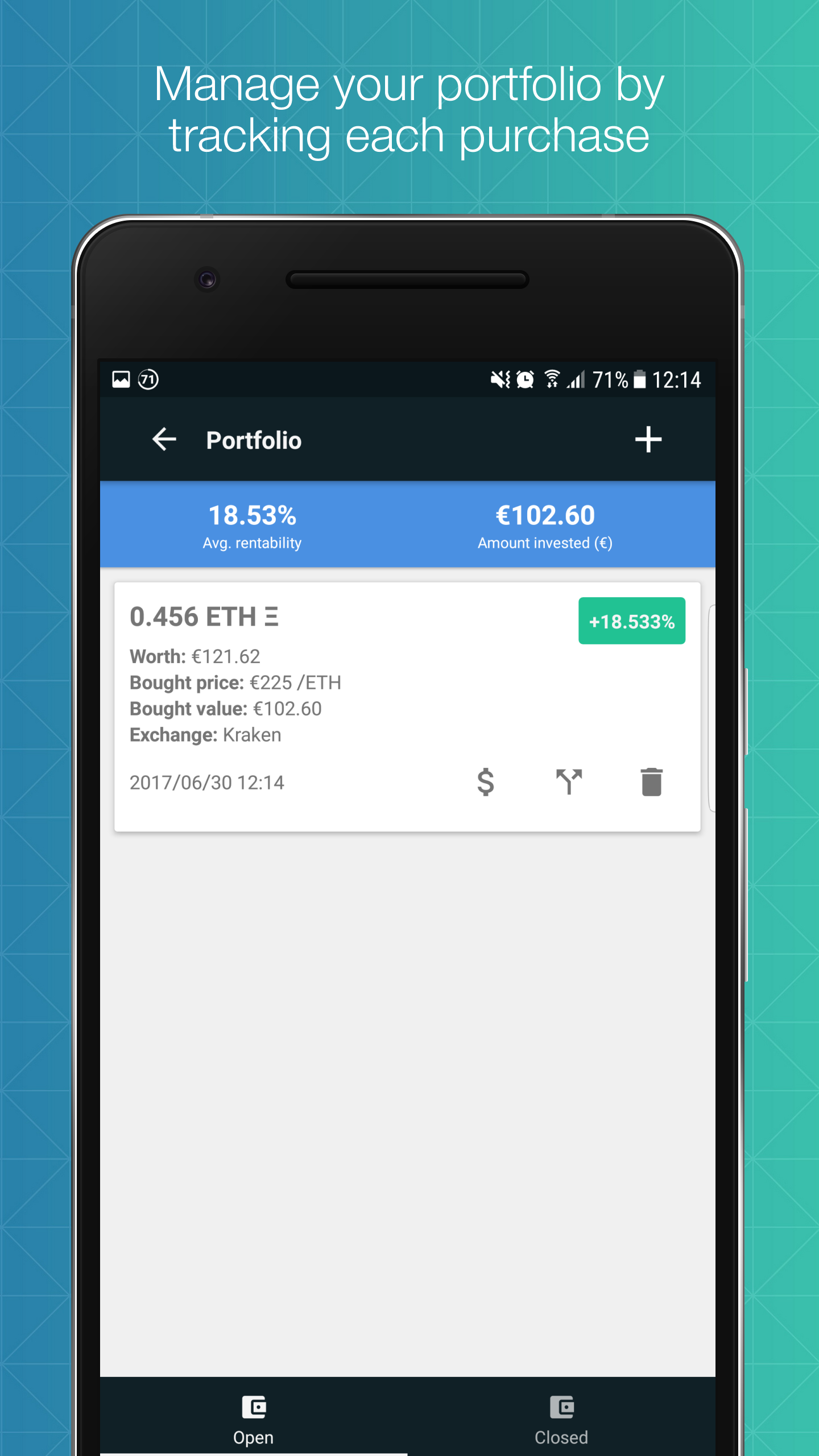 CryptoTrakr gallery image