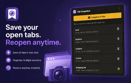 Tab Snapshot gallery image