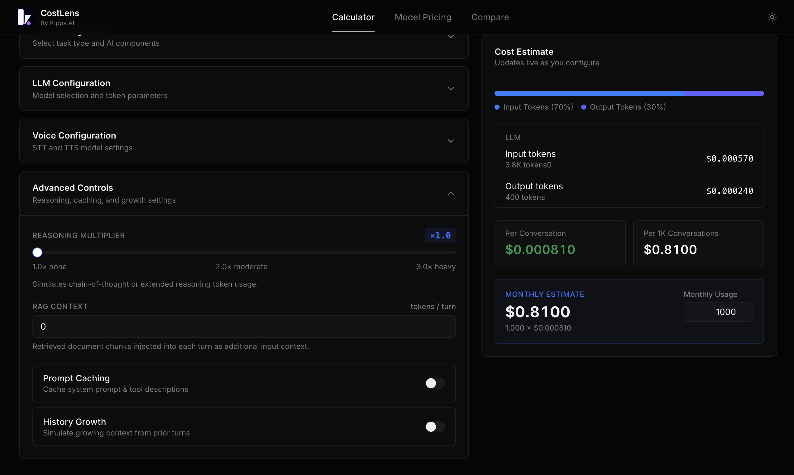 Kipps.AI CostLens: Open Source gallery image
