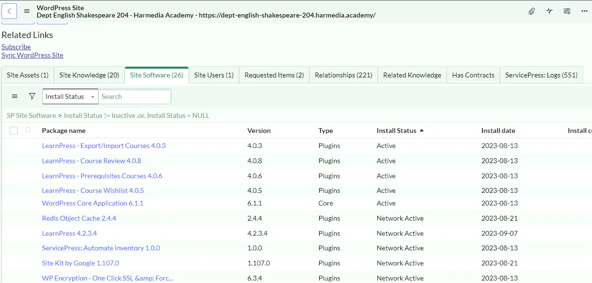 ServicePress: WordPress Integration gallery image