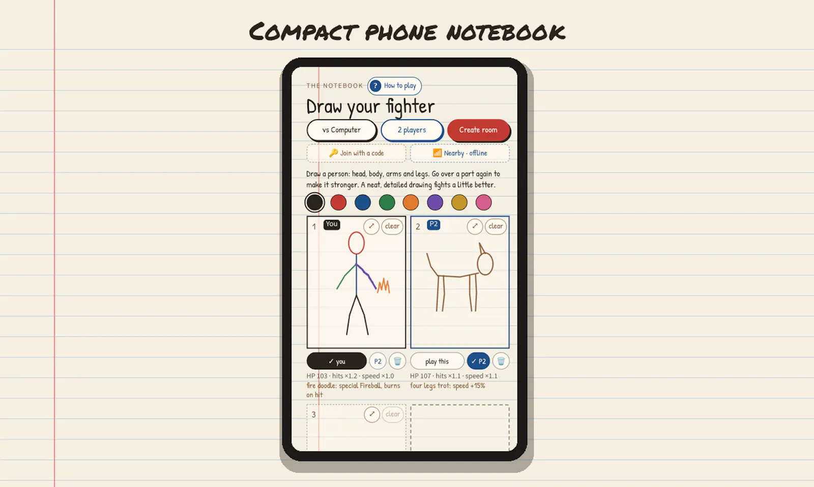 Notebook Fighters screenshot 12