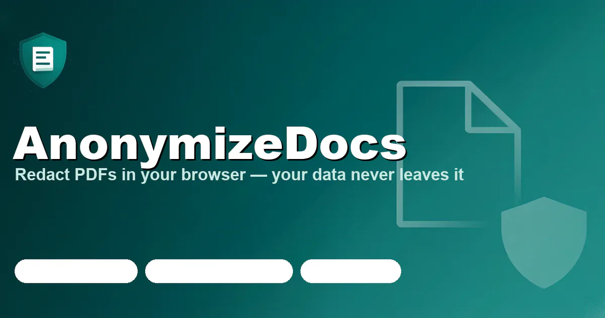 AnonymizeDocs gallery image