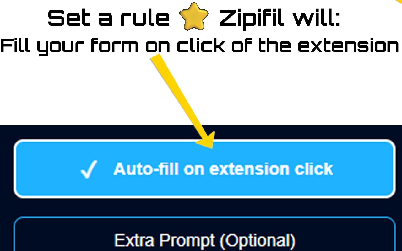 Média Zipifil Ai Form Filler Chrome Extension - Laissez AI remplir automatiquement n'importe quel formulaire avec des données désordonnées! 6