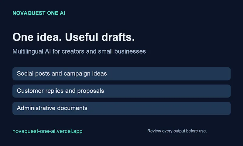 NovaQuest One AI screenshot 3