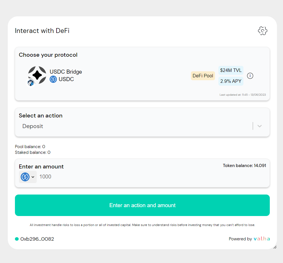 วัว - defi apis สำหรับนักพัฒนา media 3