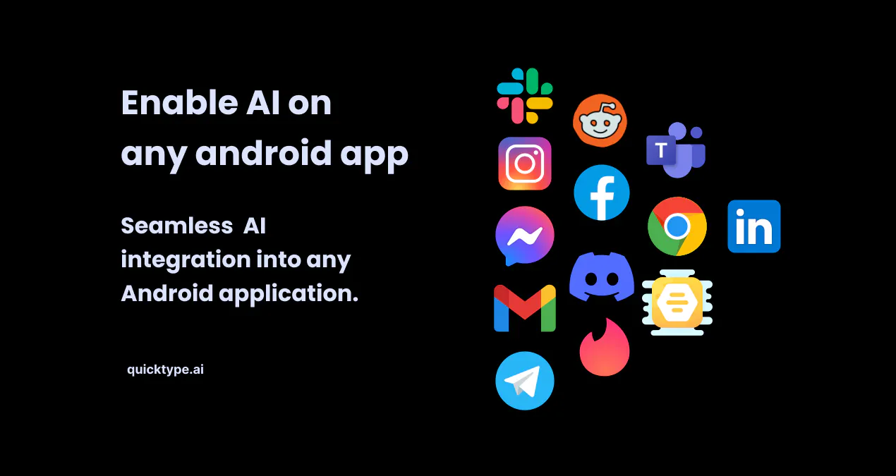 Quicktype | Enable AI across all apps gallery image