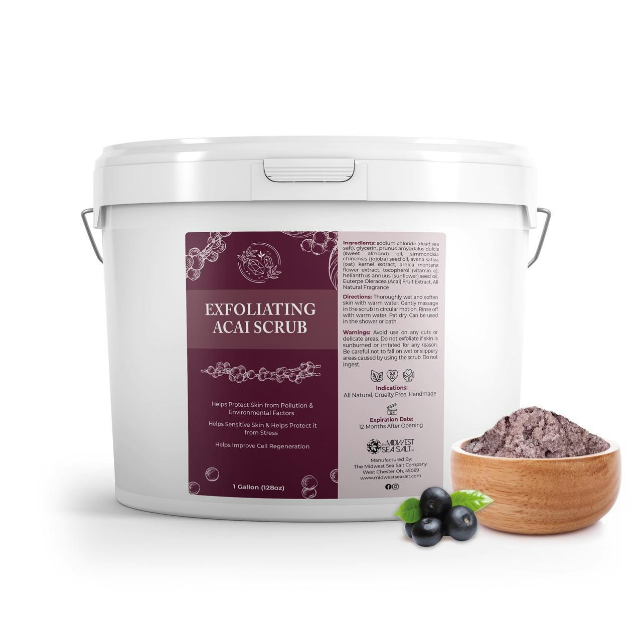 Exfoliating Acai Scrub - 128oz