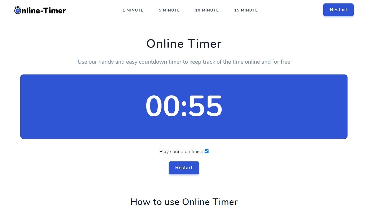 Online Countdown Timer Product Information, Latest Updates, and