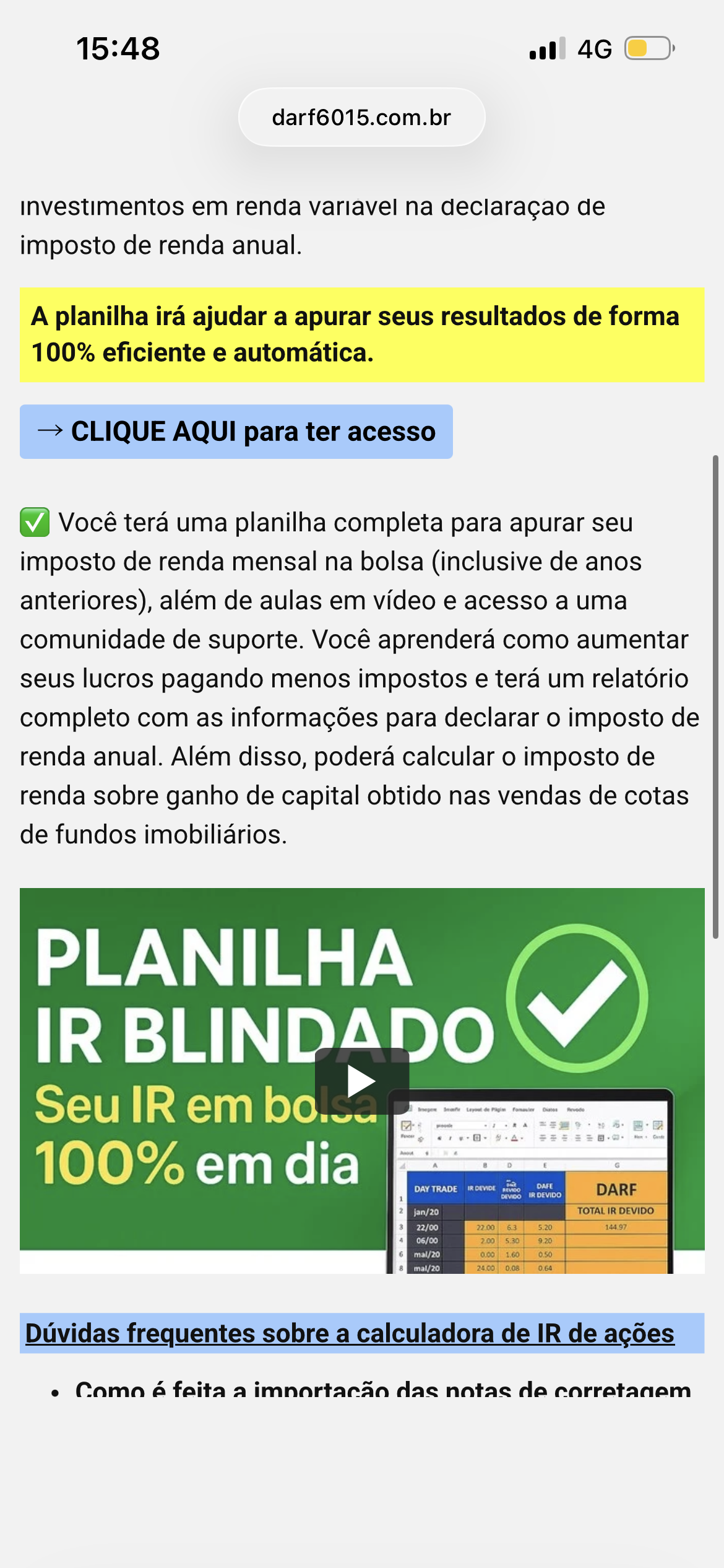 IRPF Ações 2026 gallery image