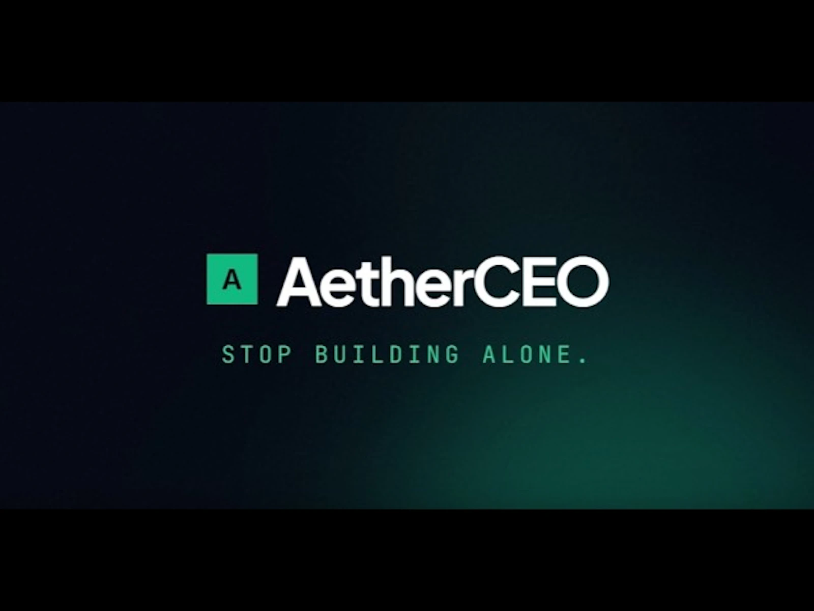 AetherCEO — Your AI Executive Team screenshot 1 (video preview)