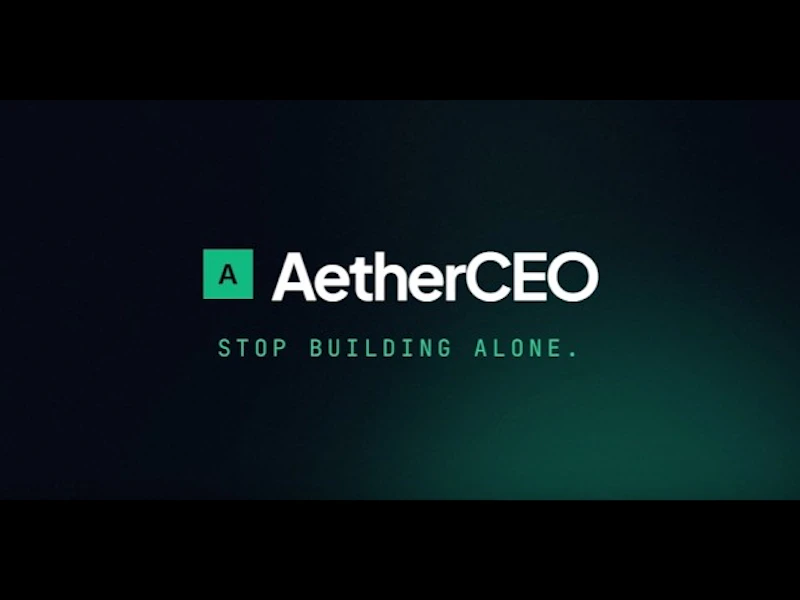 AetherCEO — Your AI Executive Team screenshot 1 (video preview)