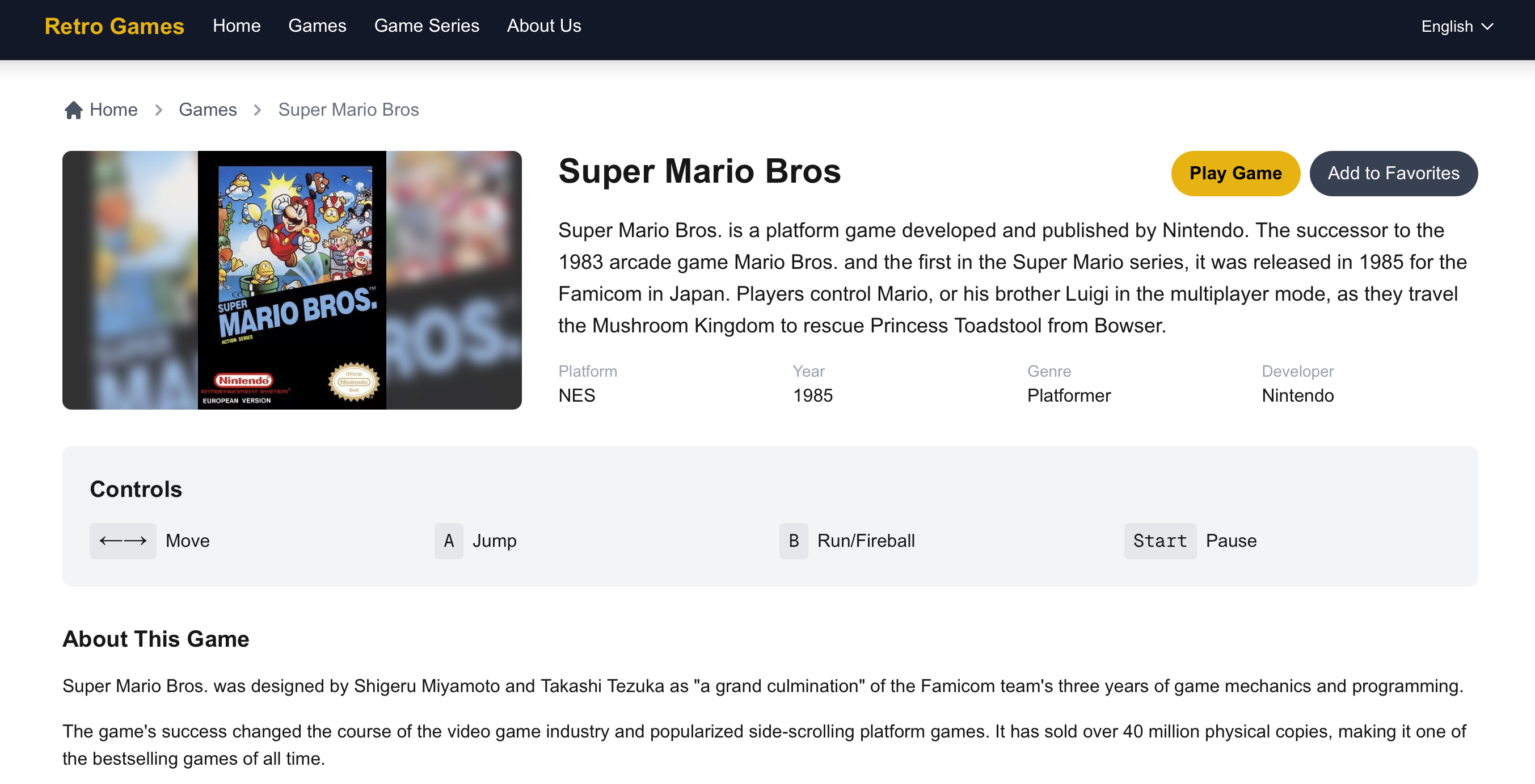 Retro Games gallery image