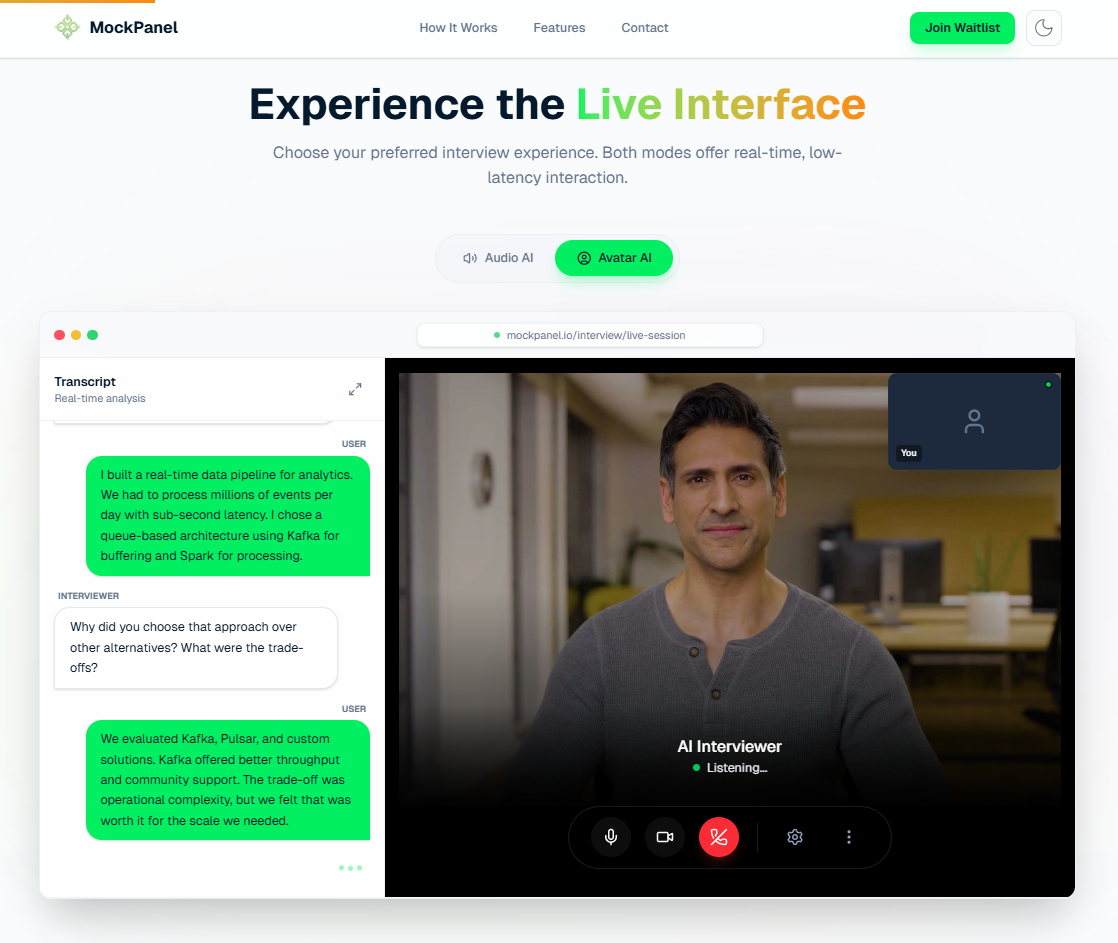 MockPanel - Screenshot 2 showing product features and functionality
