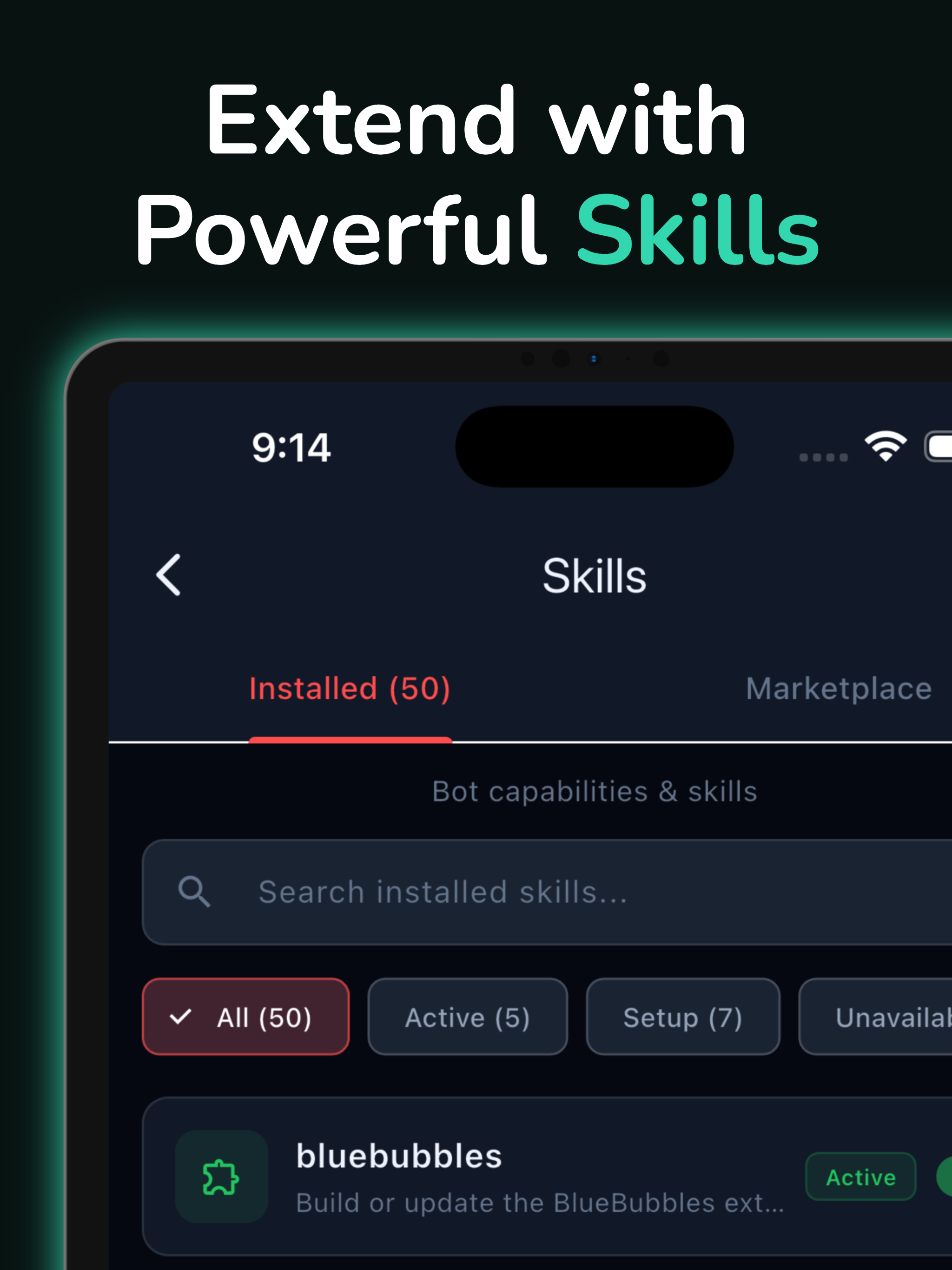 GoClaw - Screenshot 4 showing product features and functionality