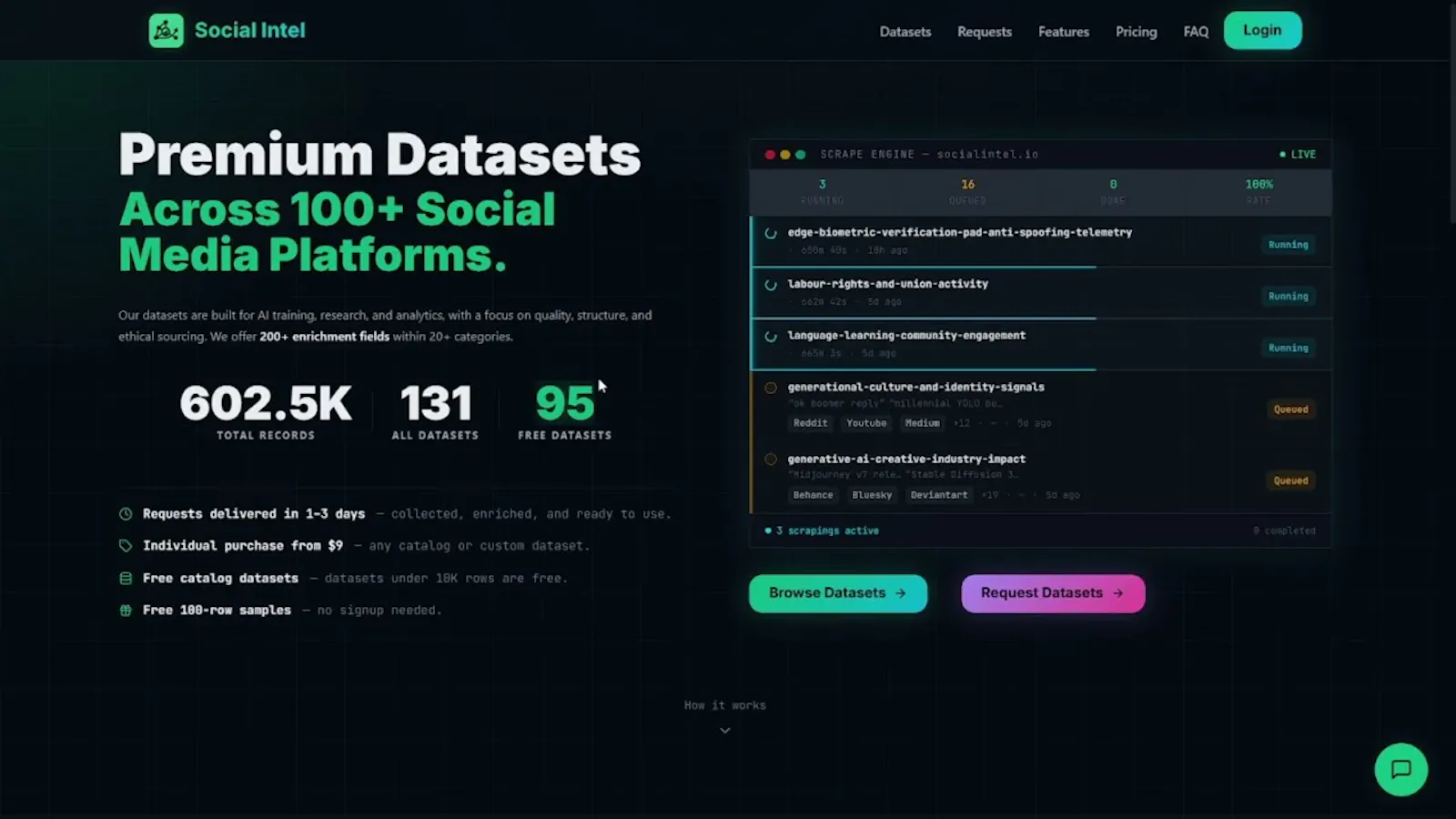 Social Intel v2.6.0 screenshot 1 (video preview)