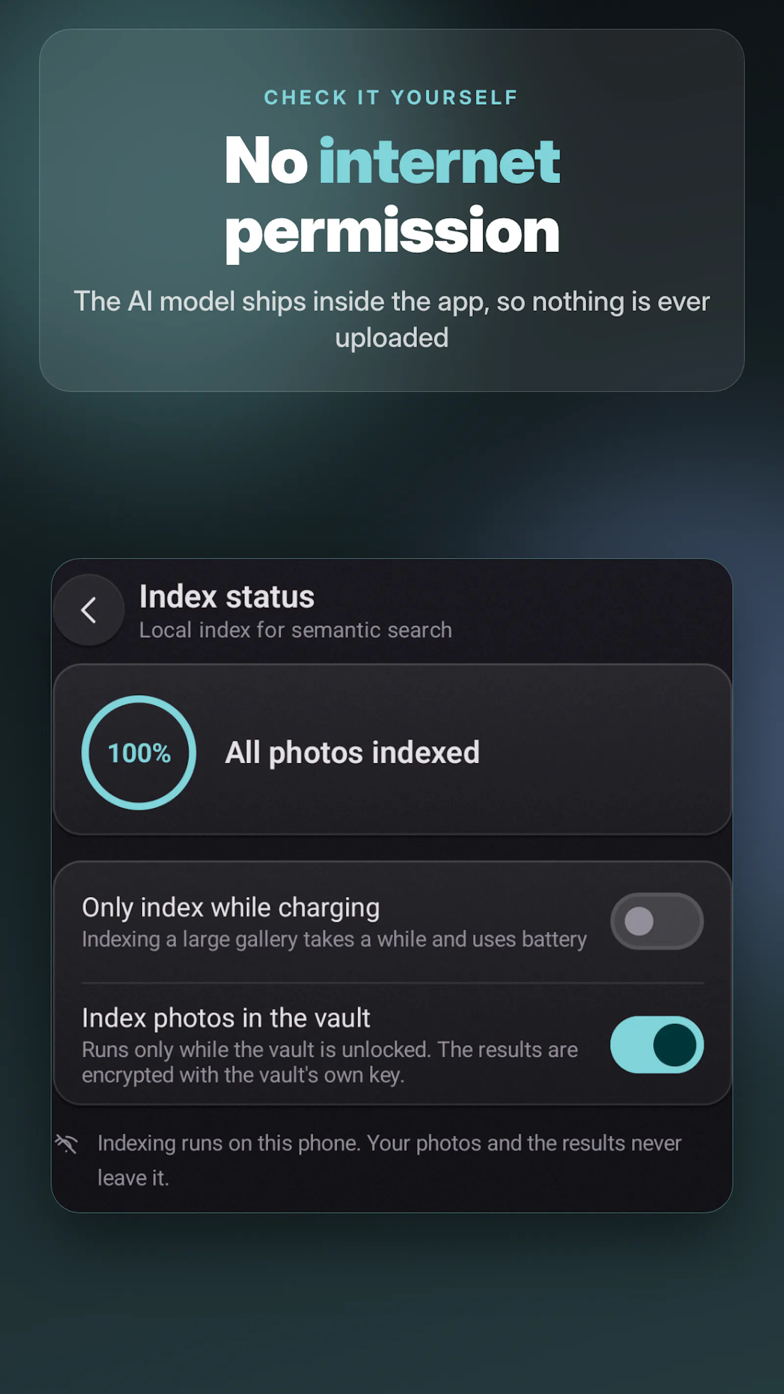 Safelight:Photo Vault & Search screenshot 4