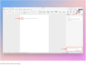 Copilot in Word gallery image