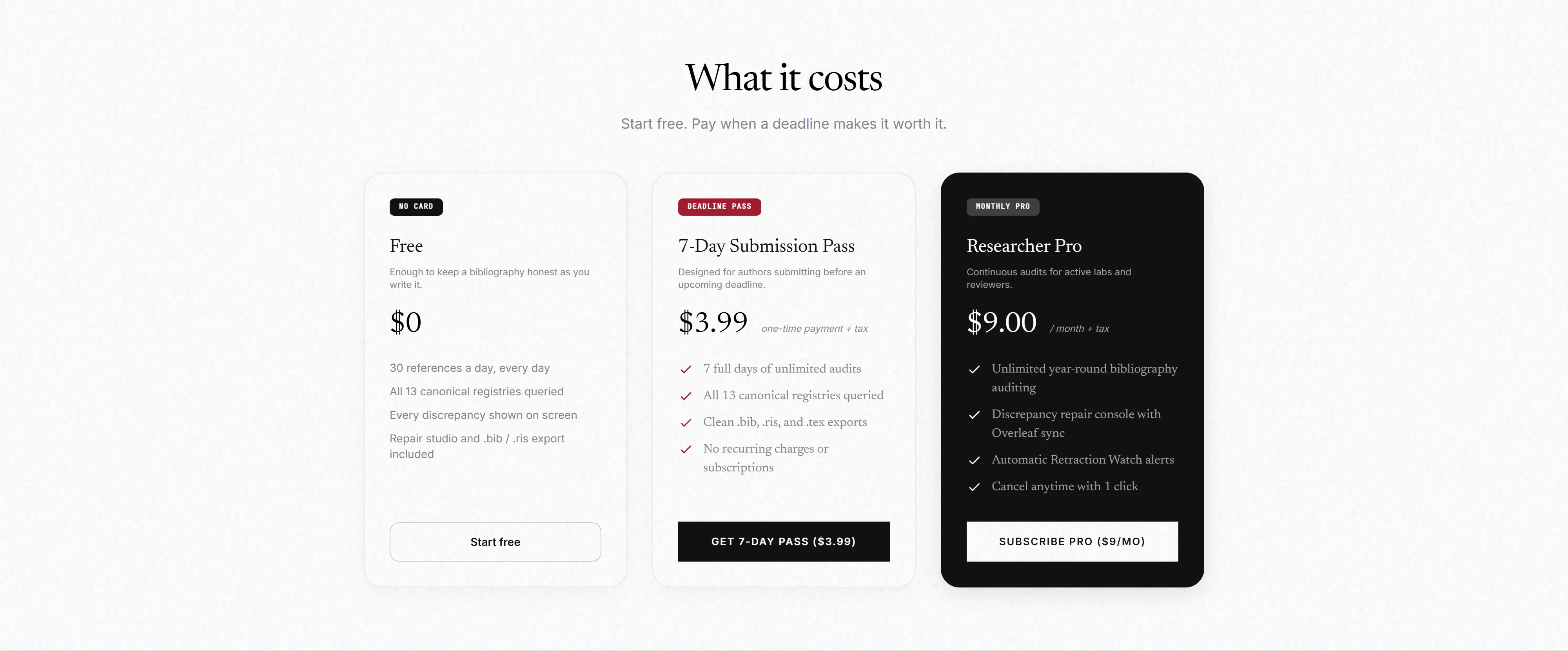 StrictCite — Reference Audit Studio gallery image
