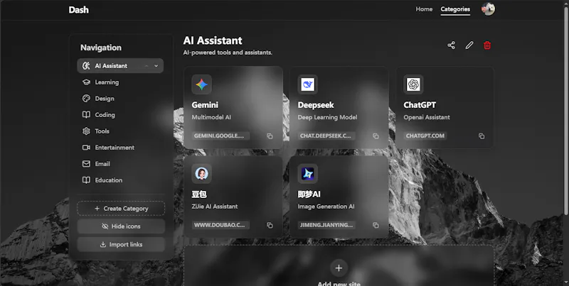 Dash-Navigation screenshot 2
