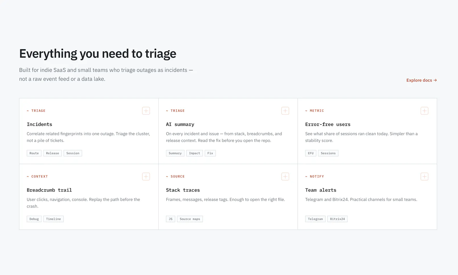 RetraceKit – incidents tracking platform screenshot 6
