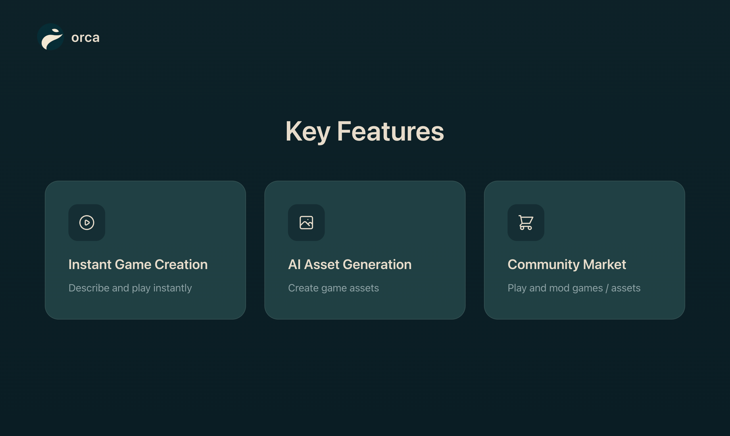 Orca coding interface