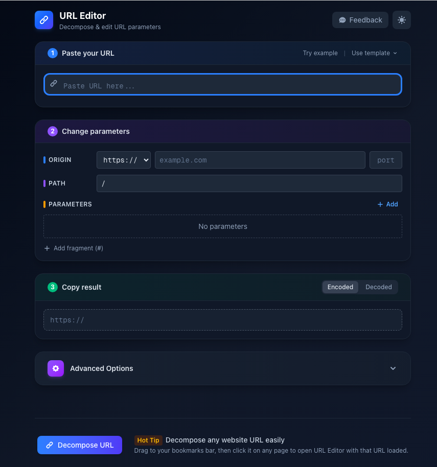 URL Editor gallery image