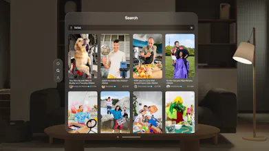 TikTok for Vision Pro gallery image