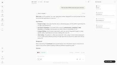 Blink Agent Builder gallery image