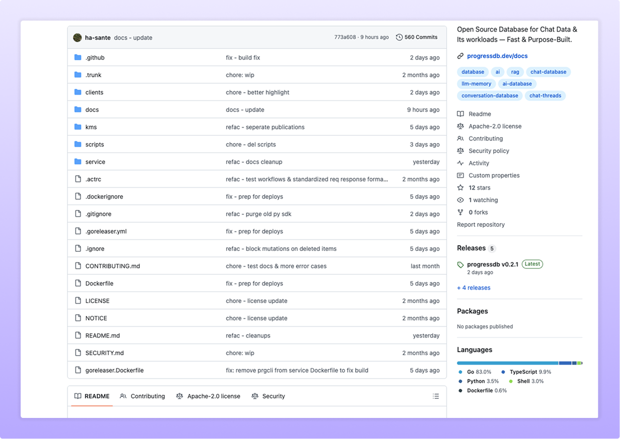 ProgressDB v0.2 gallery image