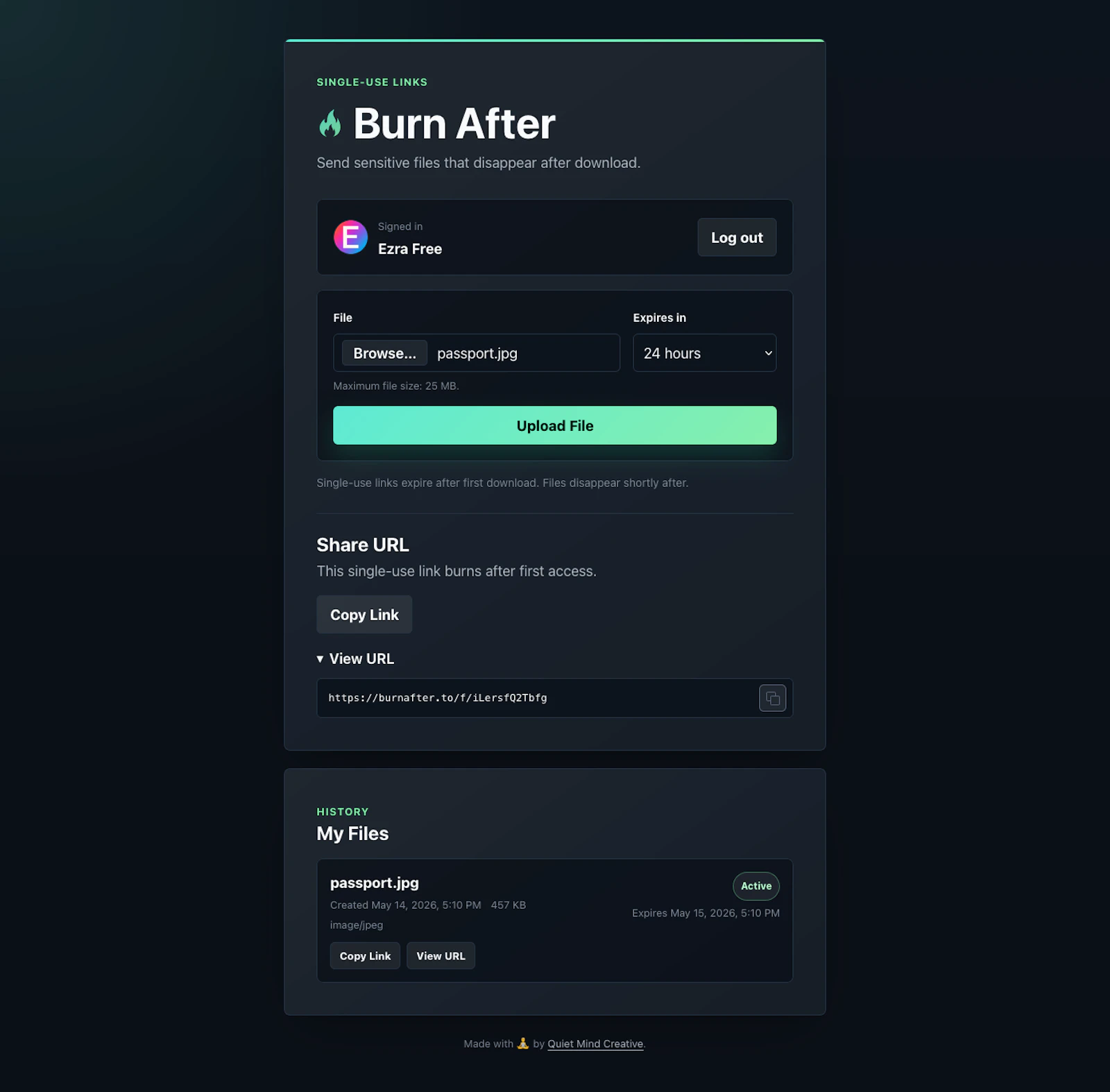 Burn After screenshot 2