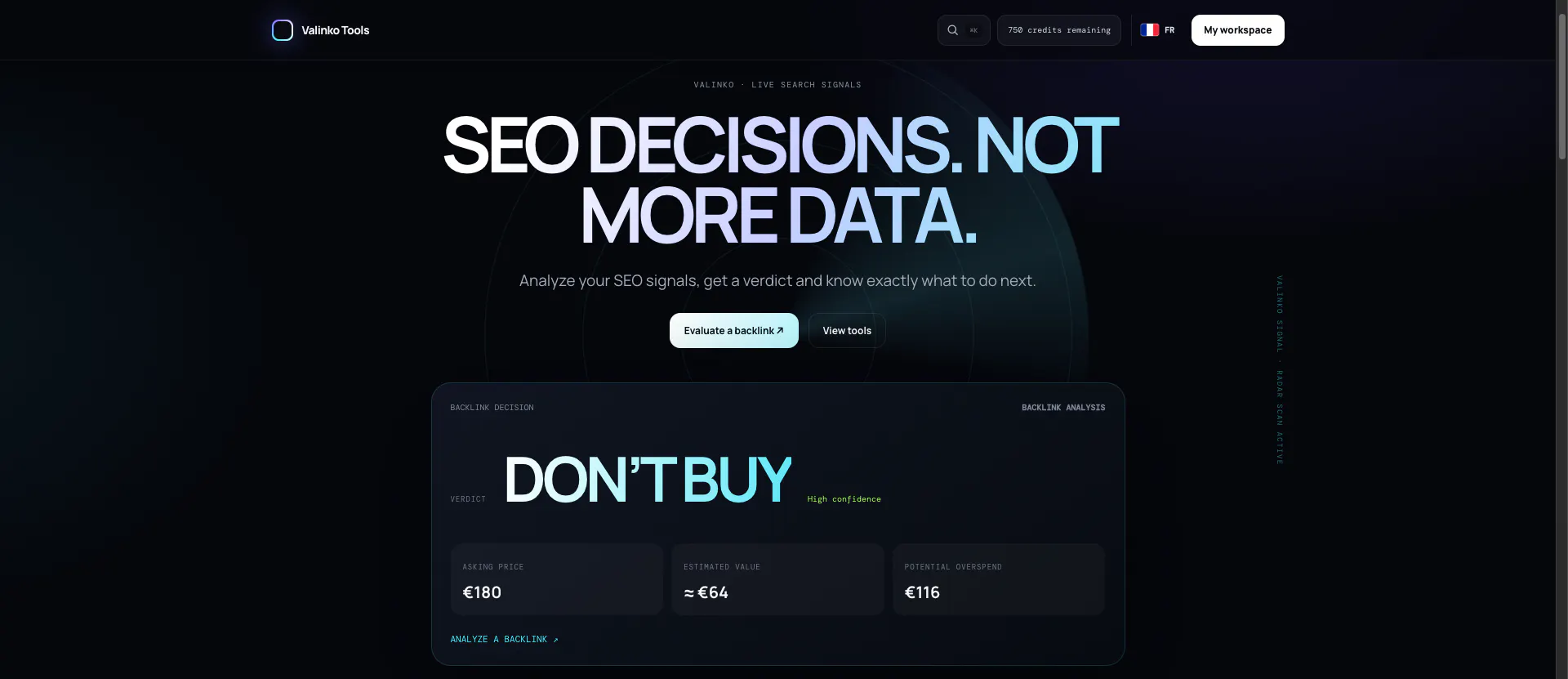 Valinko Backlink Value Calculator gallery image