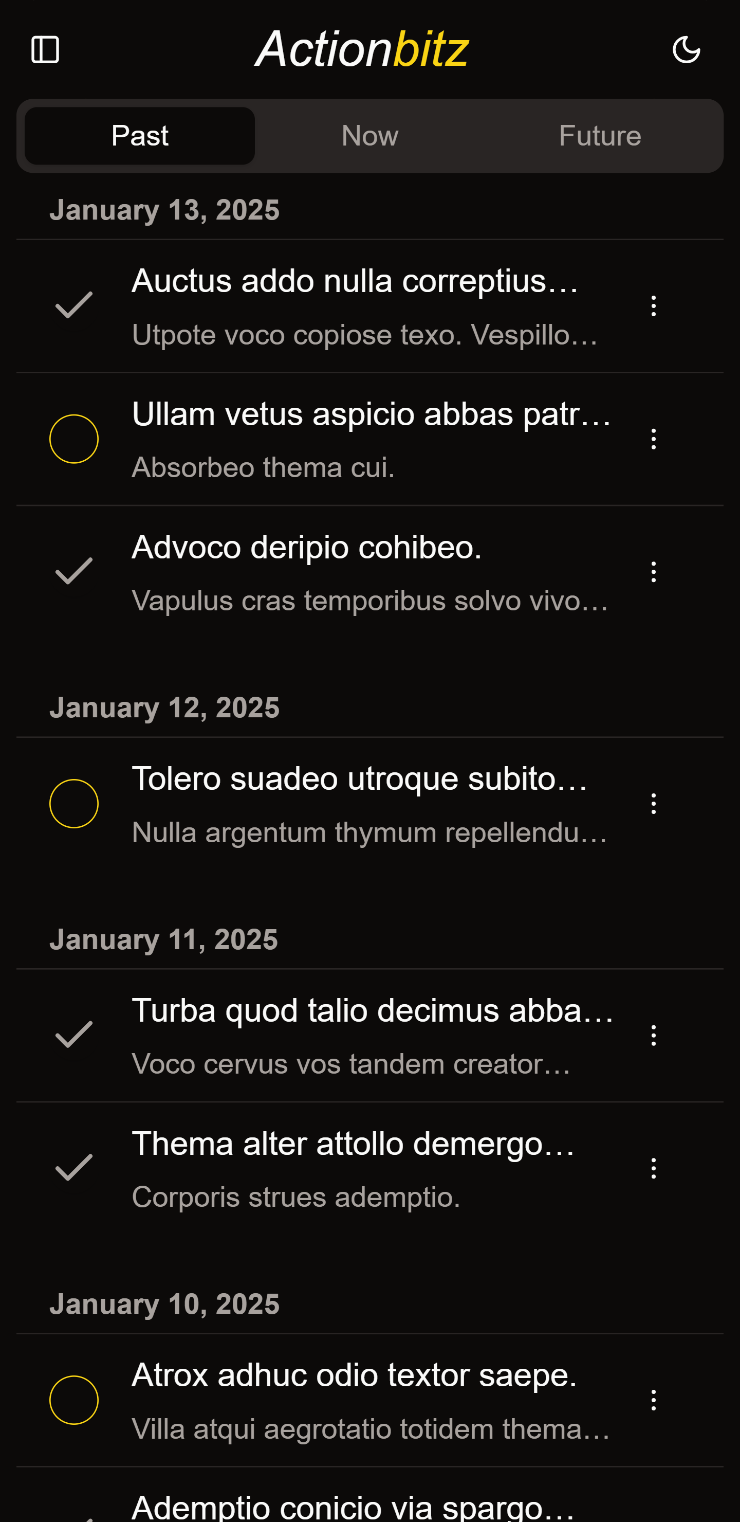 Media Actionbitz - Aplikasi Todo Sederhana dengan Jurnal Tindakan Anda 5