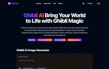 Free Ghibli Style Image Generator gallery image
