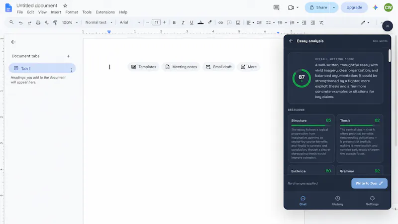Coursework AI Launch screenshot 4