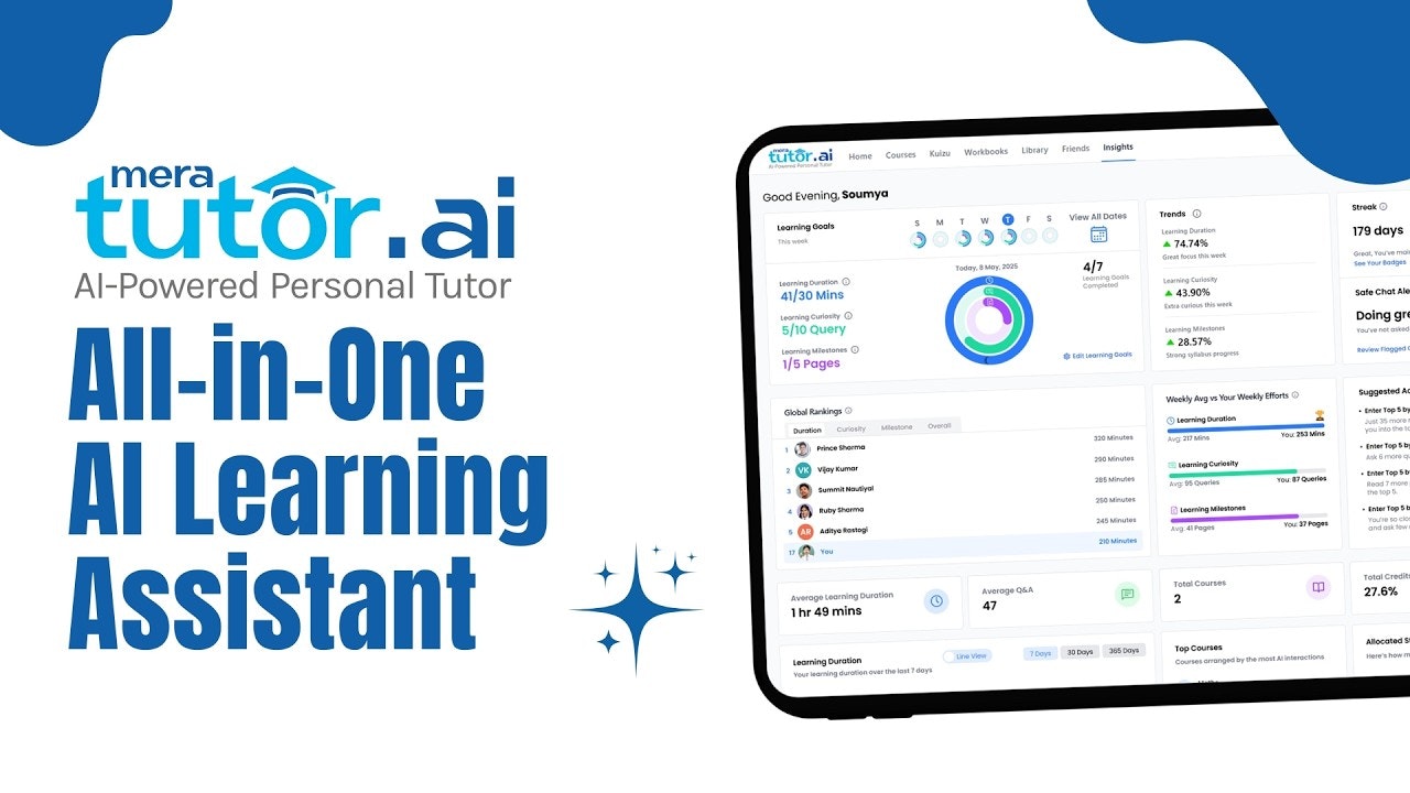 MeraTutor.AI– Safe AI Tutor, Grades 4–12 gallery image