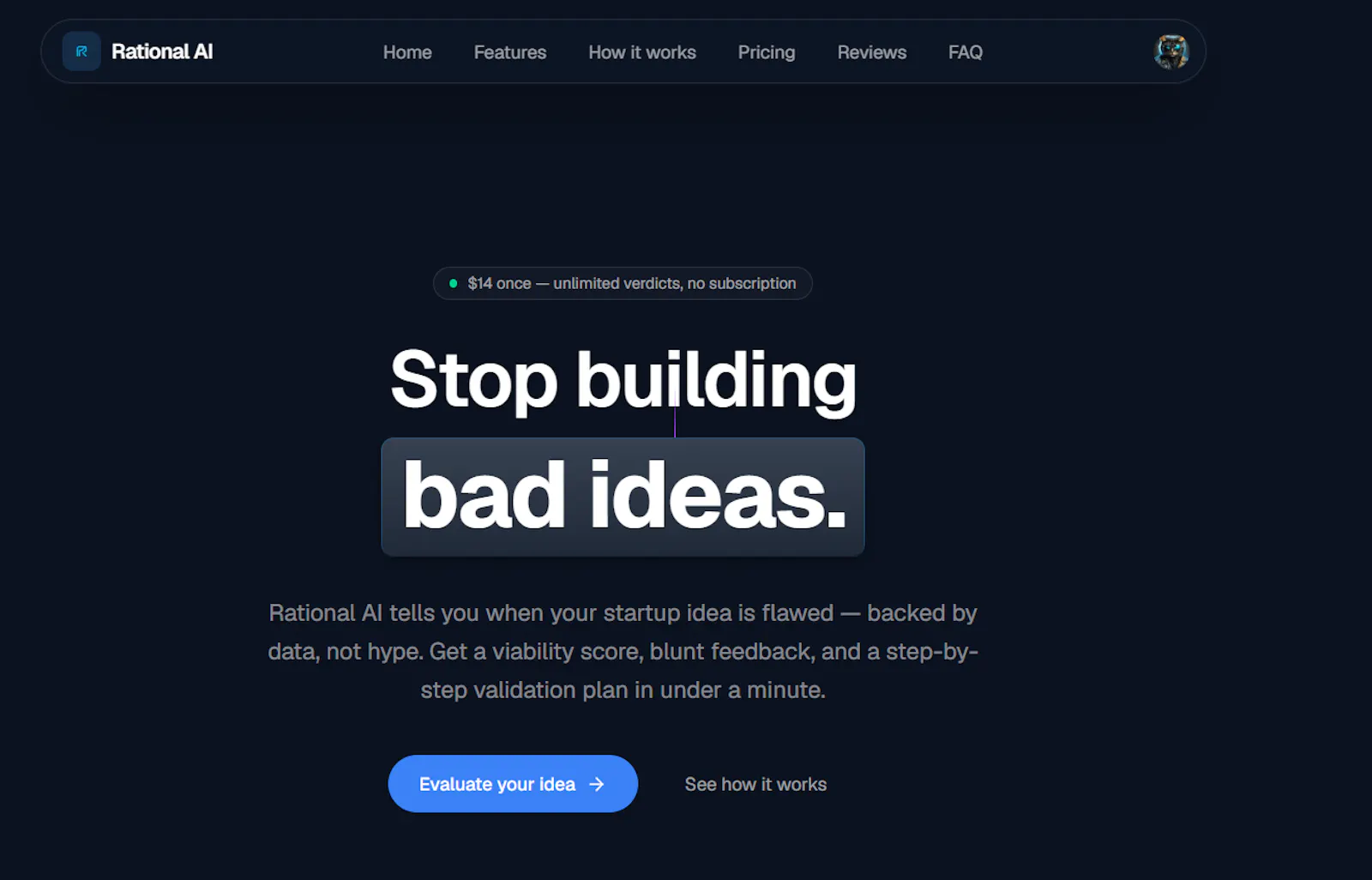 Rational AI screenshot 1