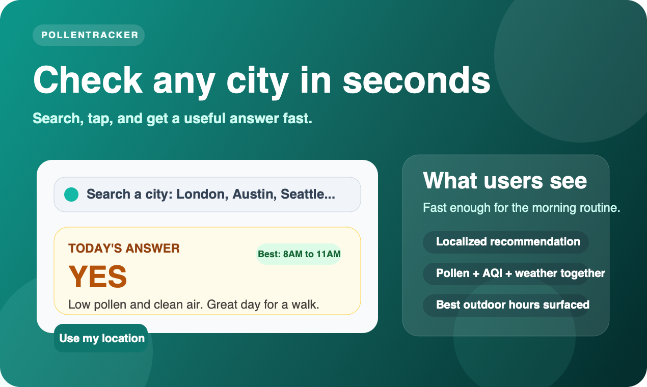PollenTracker gallery image