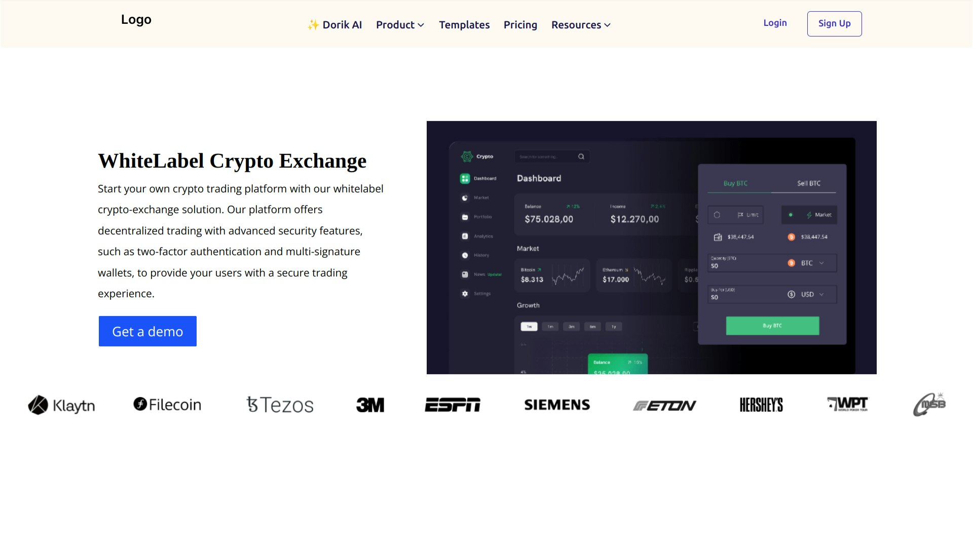 Coinbase Clone Script gallery image