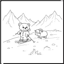 Cozy Friends Coloring Book for Kids gallery image