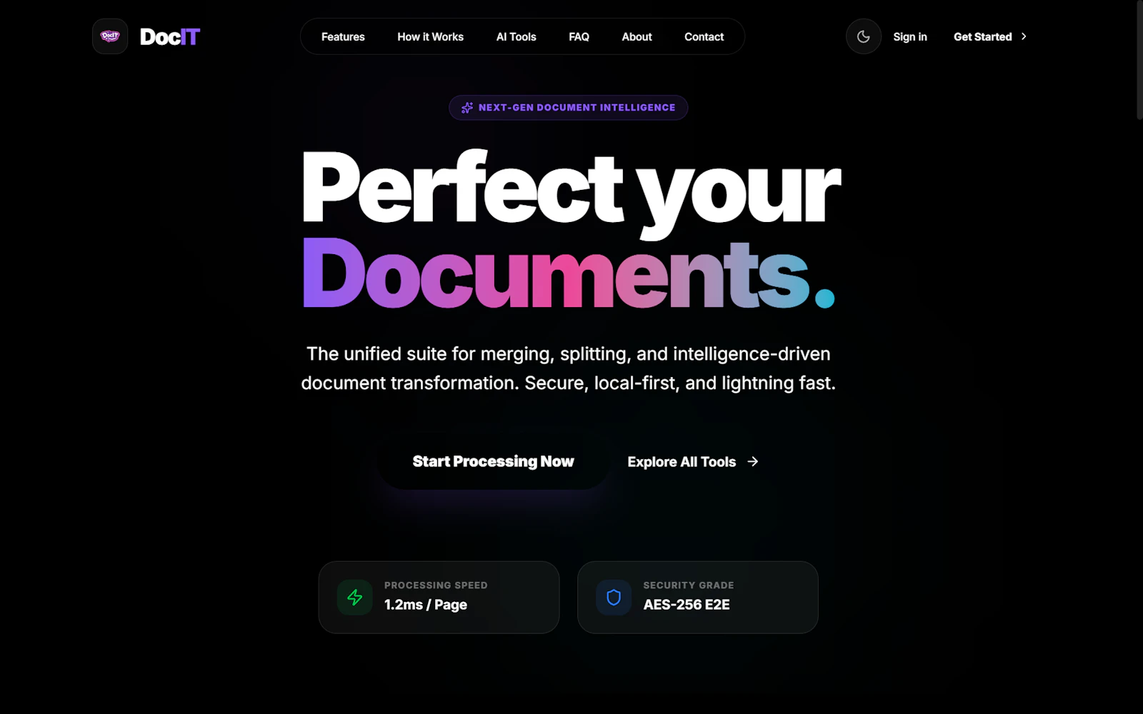 DocIT screenshot 1