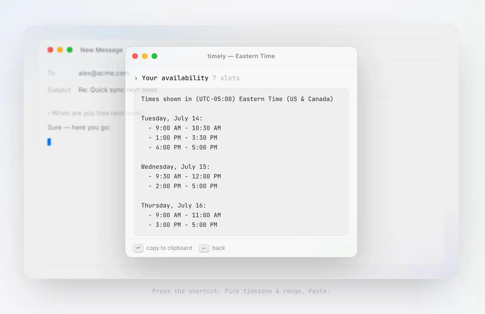 Timely screenshot 3