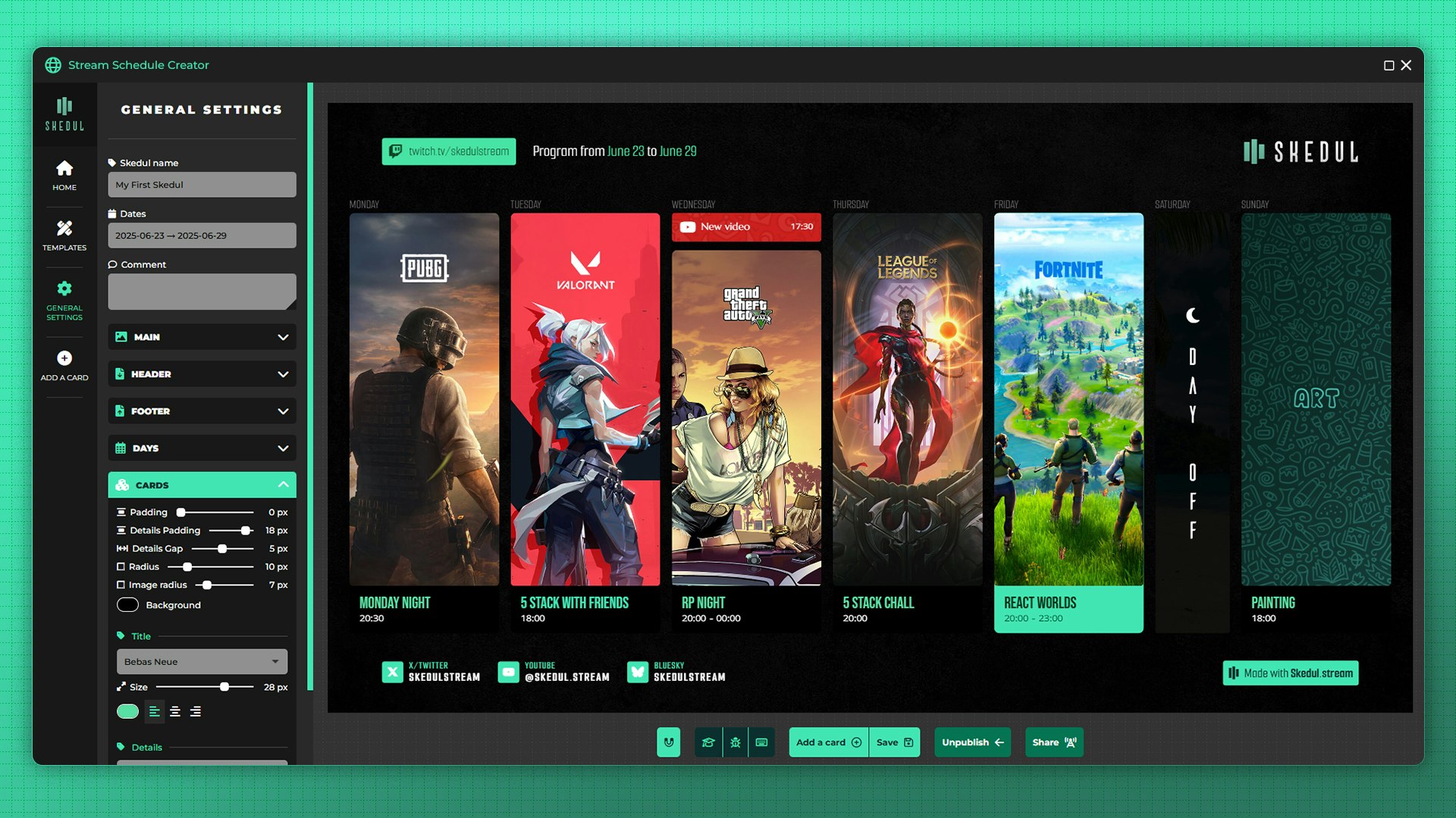 Skedul.stream gallery image