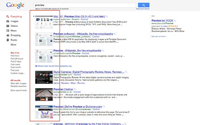 Search Preview gallery image